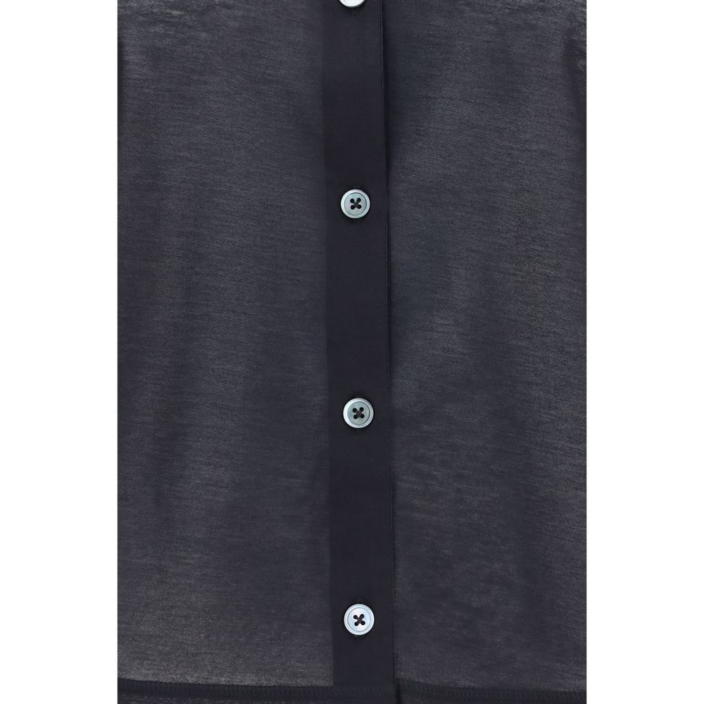Our Legacy Black Cotton Cardigan