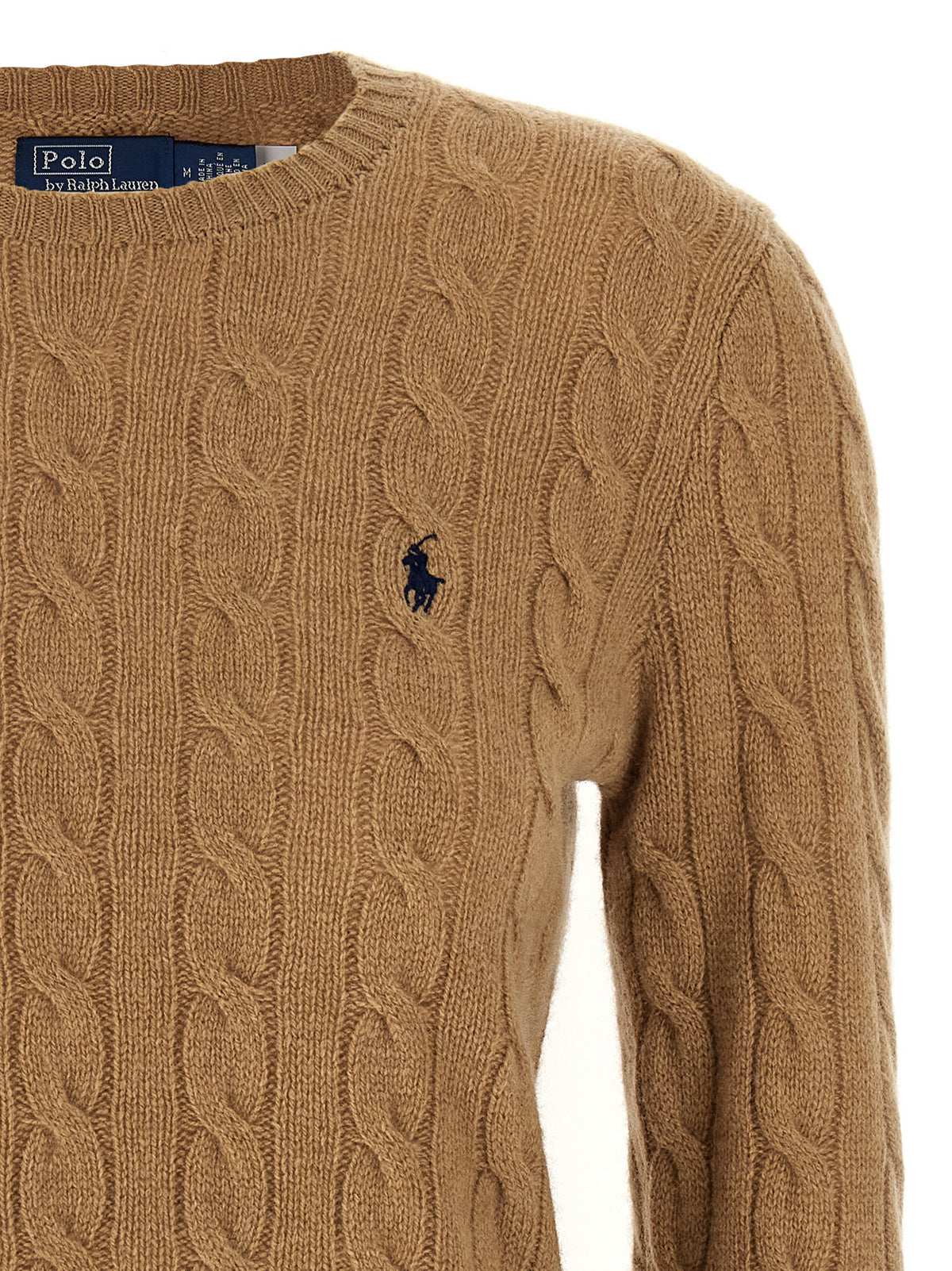 Polo Ralph Lauren Beige Wool Cardigan
