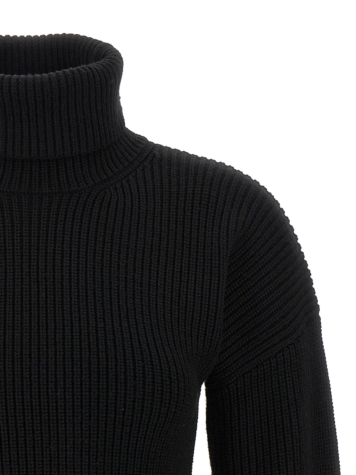 TOTEME Black Wool Cardigan