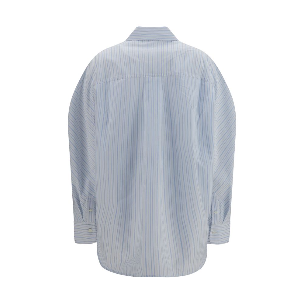 Jacquemus Blue Cotton Dress Shirt