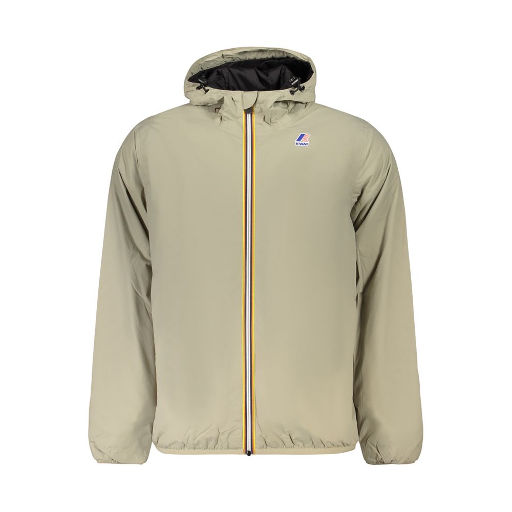 K-WAY Verde Polyamide Men's Jacket