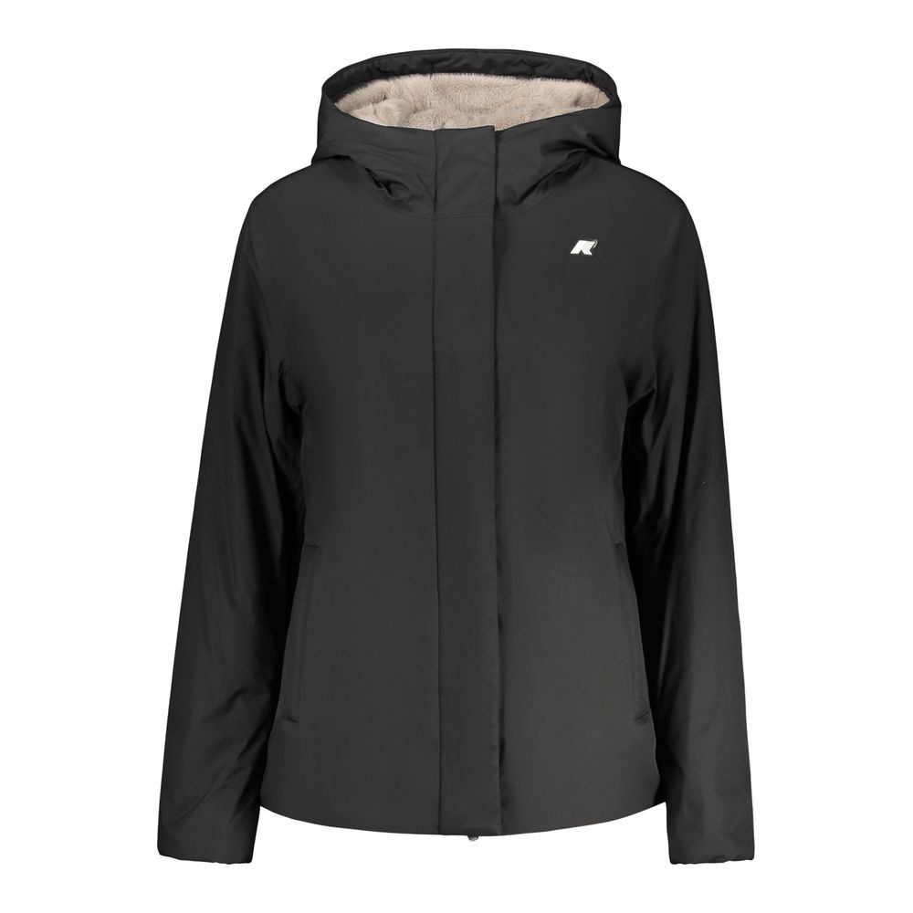 K-WAY Nero Nylon Donna Jacket