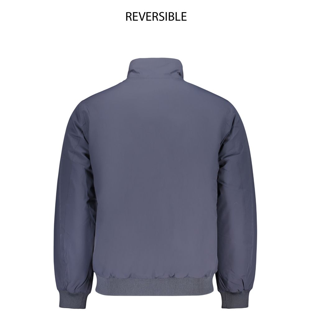 K-WAY Blue Polyamide Men's Jacket