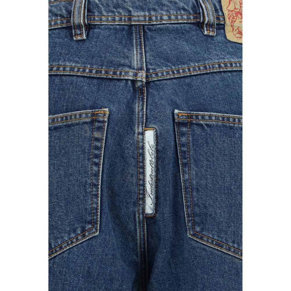 Magliano Blue Cotton Jeans Denim