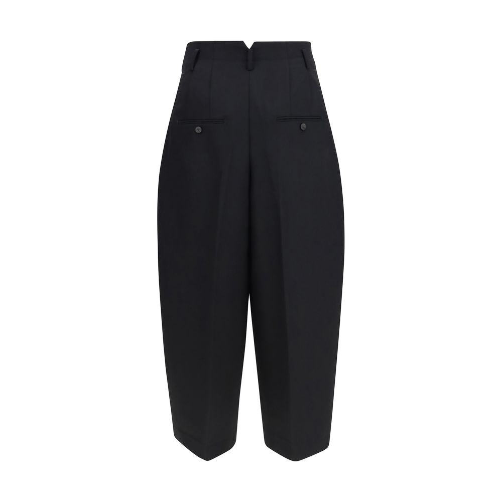 Jacquemus Black Wool Oves Aries Dress Pants