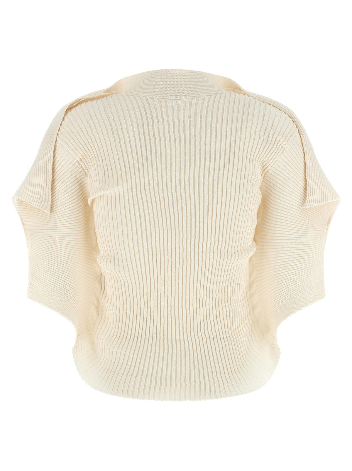 Issey Miyake White Polyester Shortsleeve Shirt