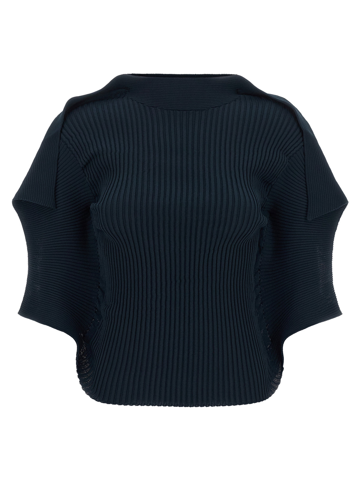 Issey Miyake Blue Polyester Pattern Shirt