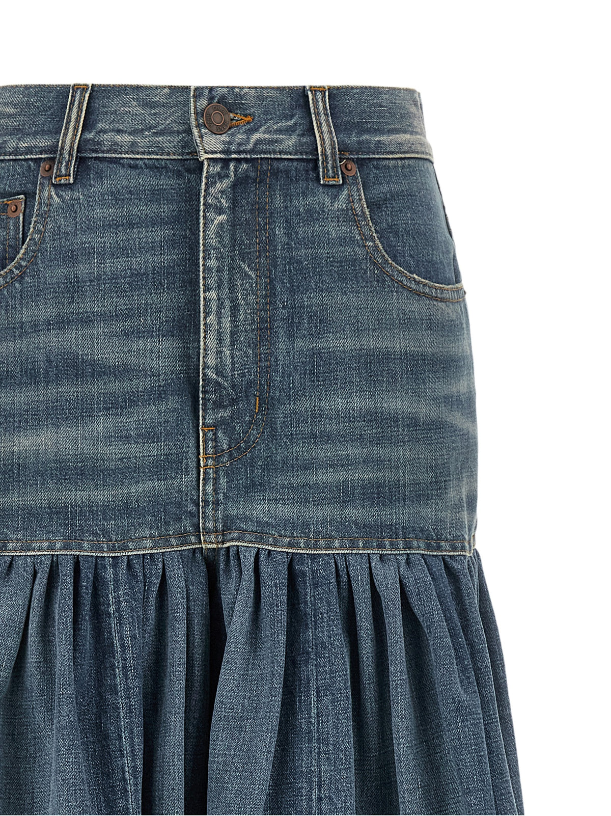 Chloé Blue Denim Skirt
