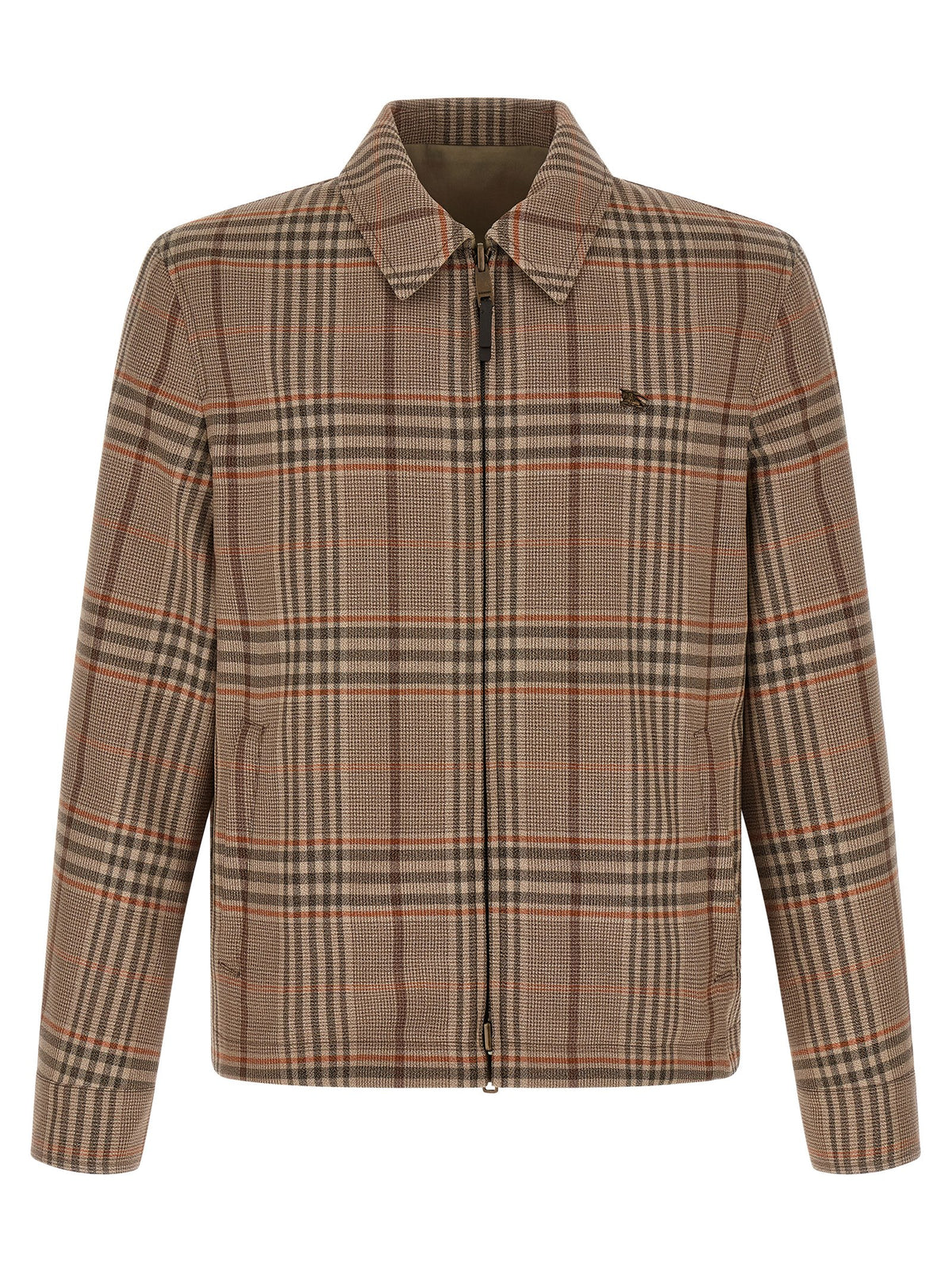 Burberry Beige Wool Shell Jacket
