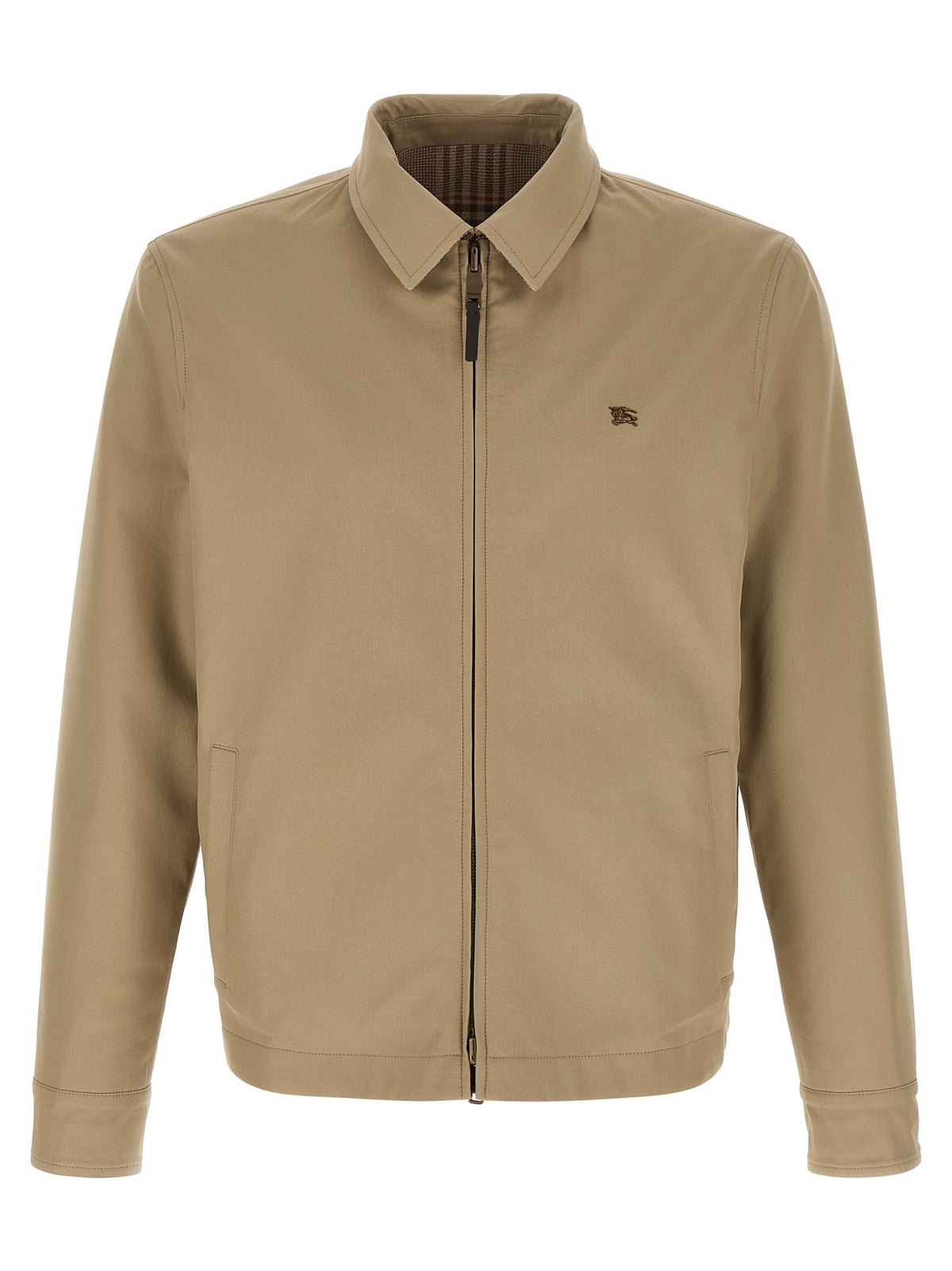 Burberry Beige Wool Shell Jacket