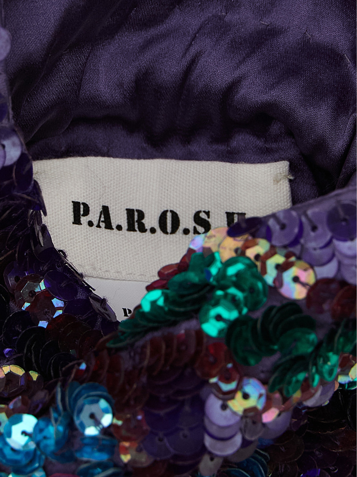 P.A.R.O.S.H. Purple Polyamide Shoulder Bag