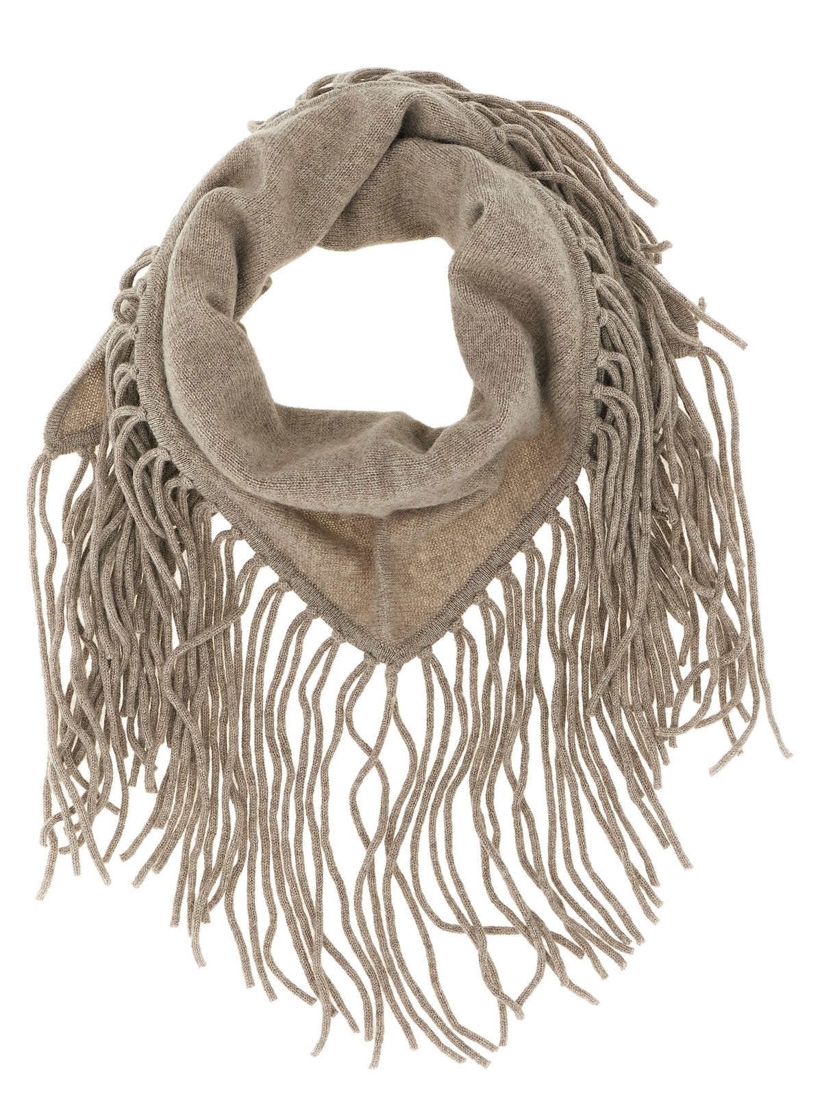 P.A.R.O.S.H. Beige Cashmere Scarf