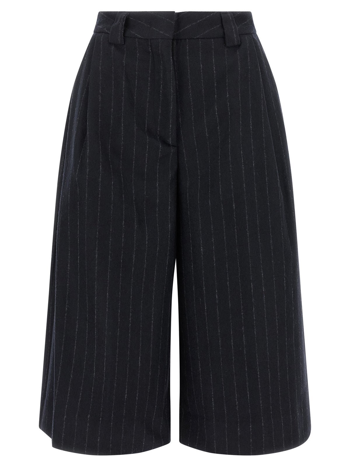 THELATEST Blue Polyamide Bermuda Shorts