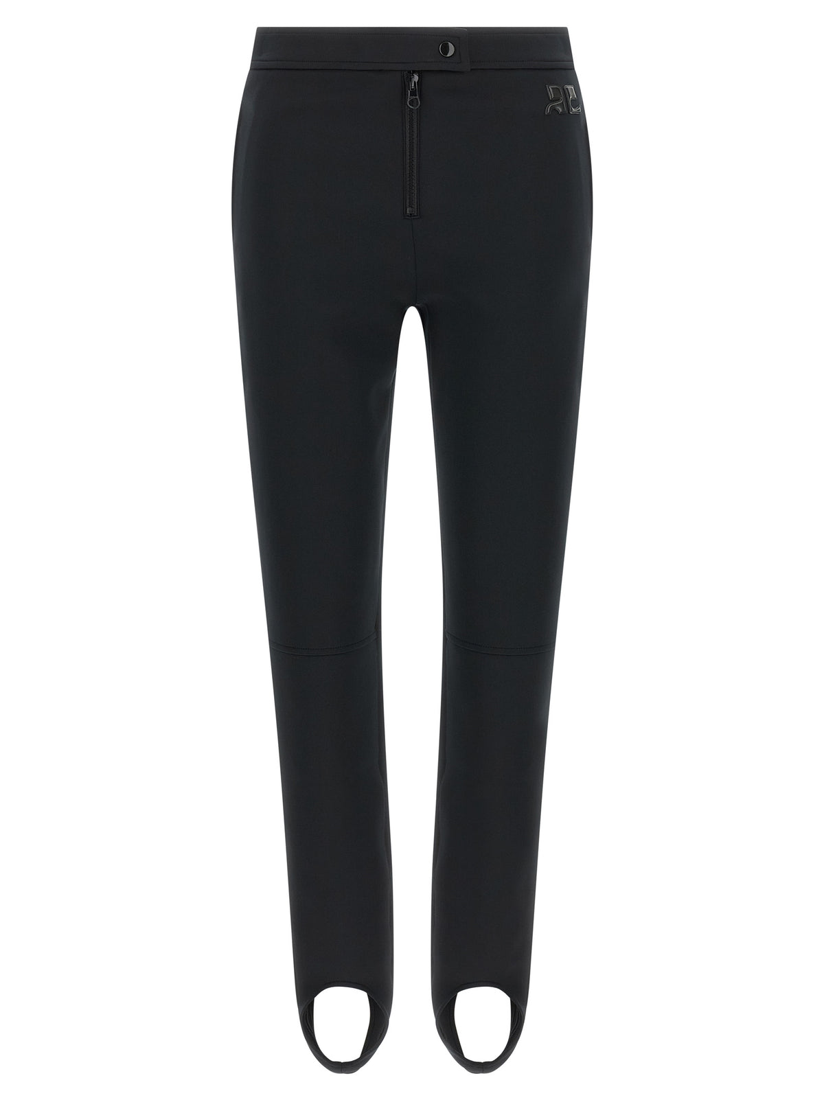 Courrèges Black Polyester Casual Pants