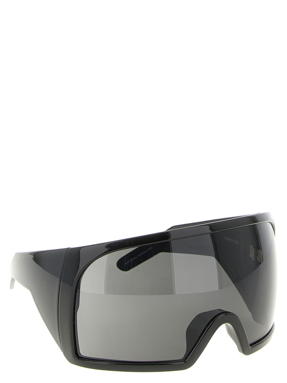 Rick Owens Black Nylon Sunglasses