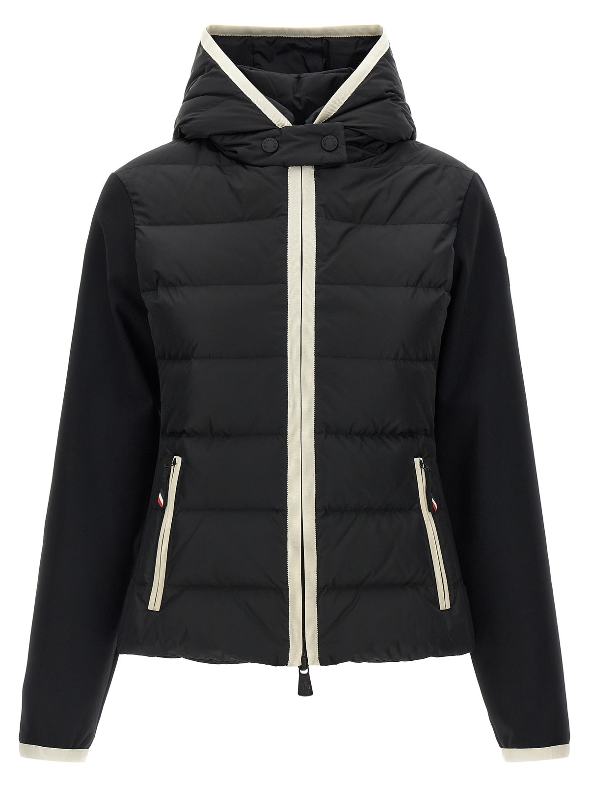 Moncler Grenoble Black Polyamide Cardigan