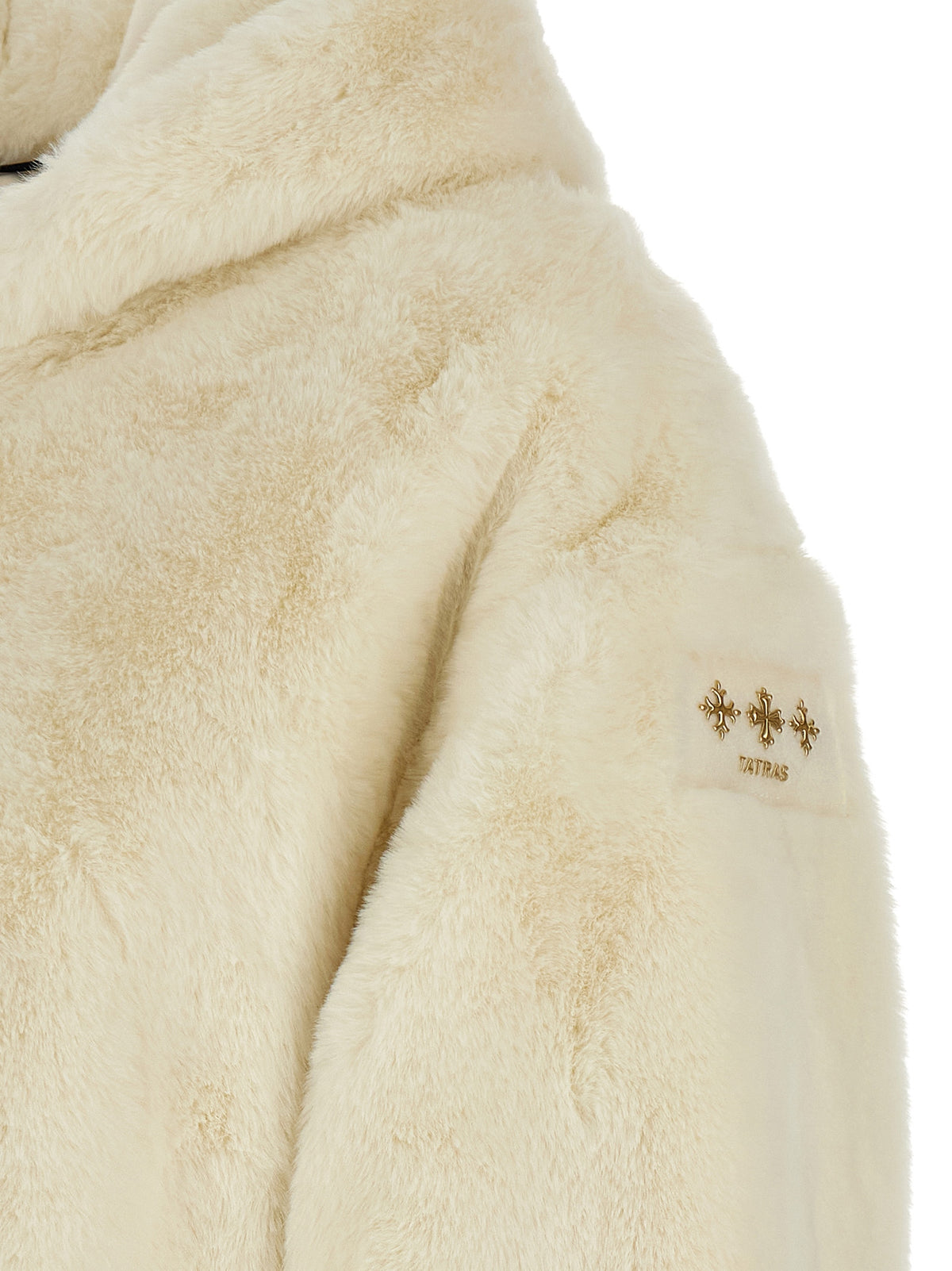 Tatras White Polyester Full-Length Jacket