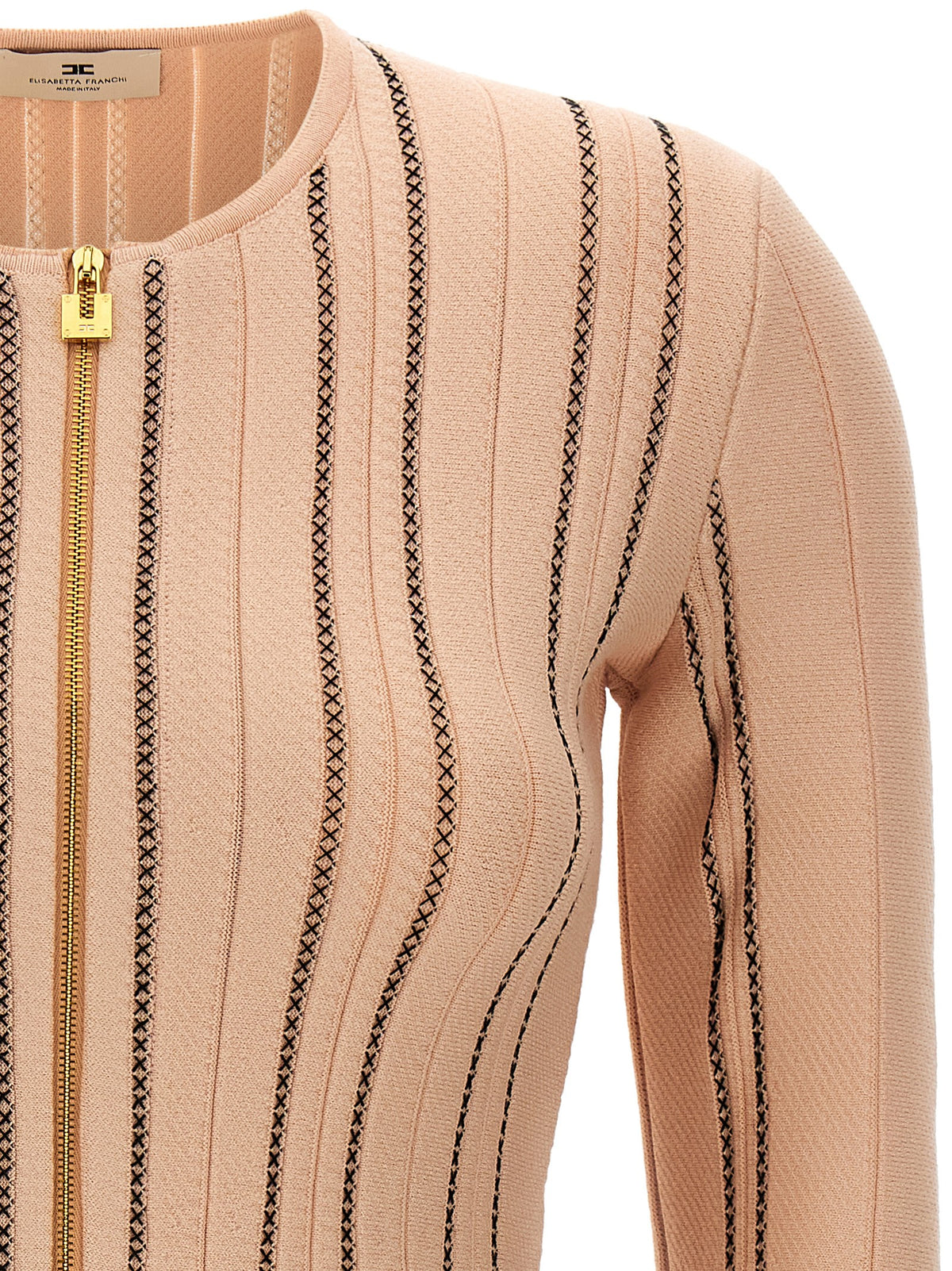 Elisabetta Franchi Multicolor Viscose Cardigan