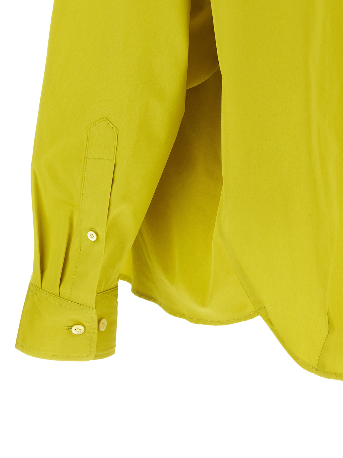 Dries Van Noten Bicolor Cotton Blouse