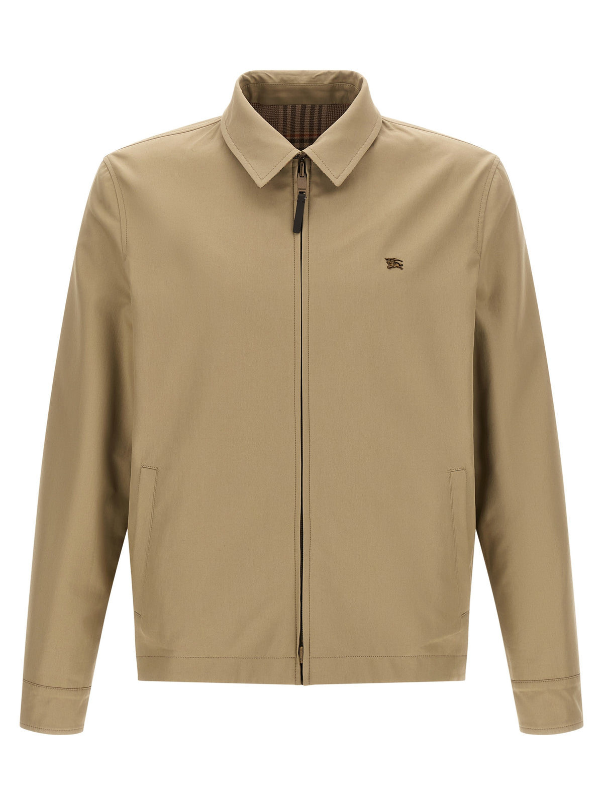 Burberry Beige Wool Shell Jacket