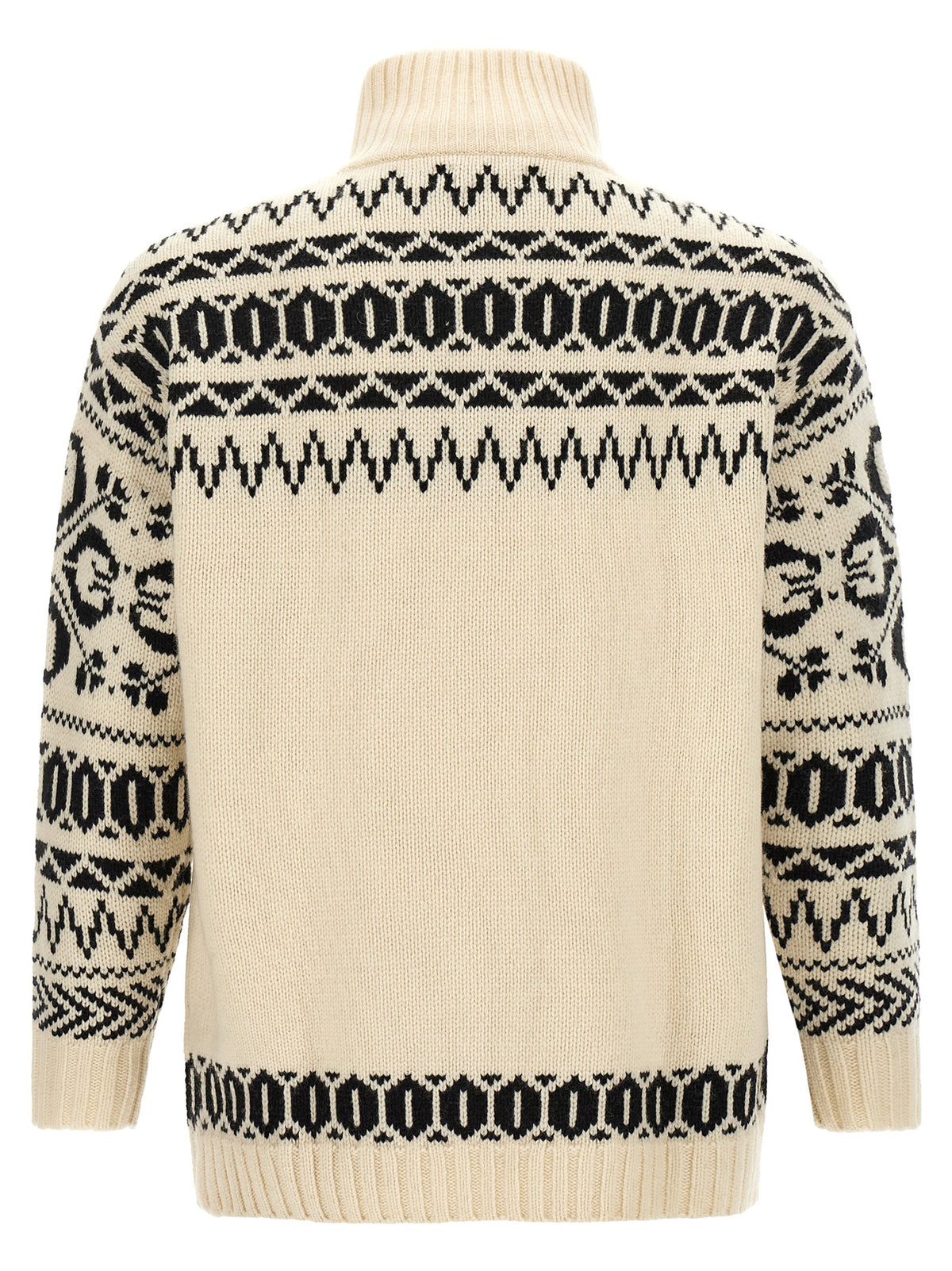 Polo Ralph Lauren Bicolor Wool Cardigan