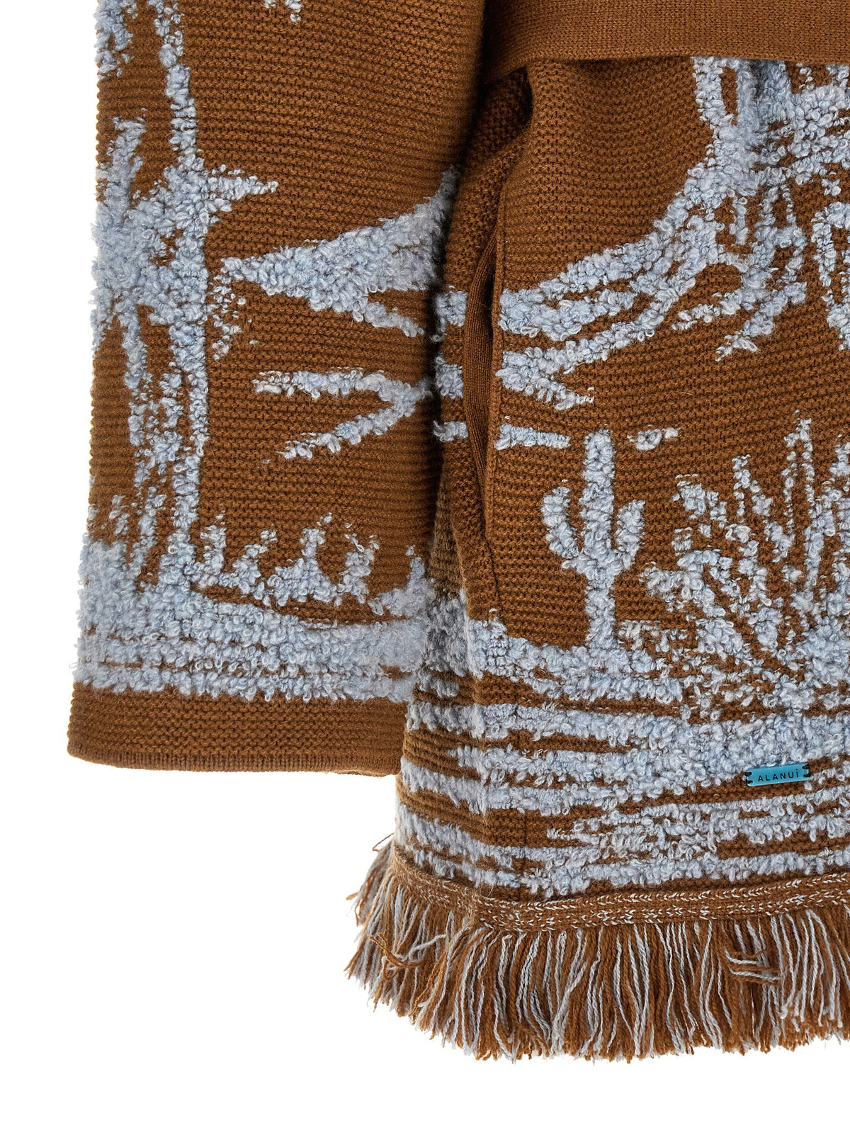 Alanui Brown Cashmere Cardigan