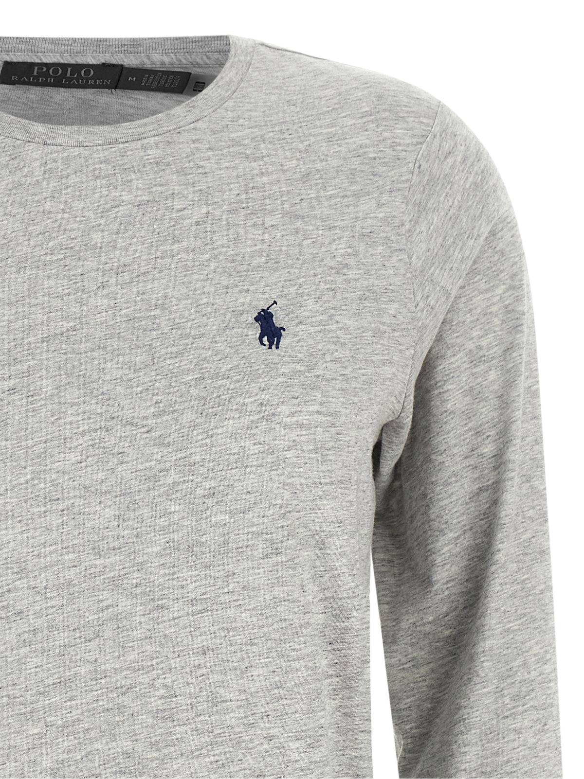 Polo Ralph Lauren Gray Cotton Long Sleeve T-Shirt