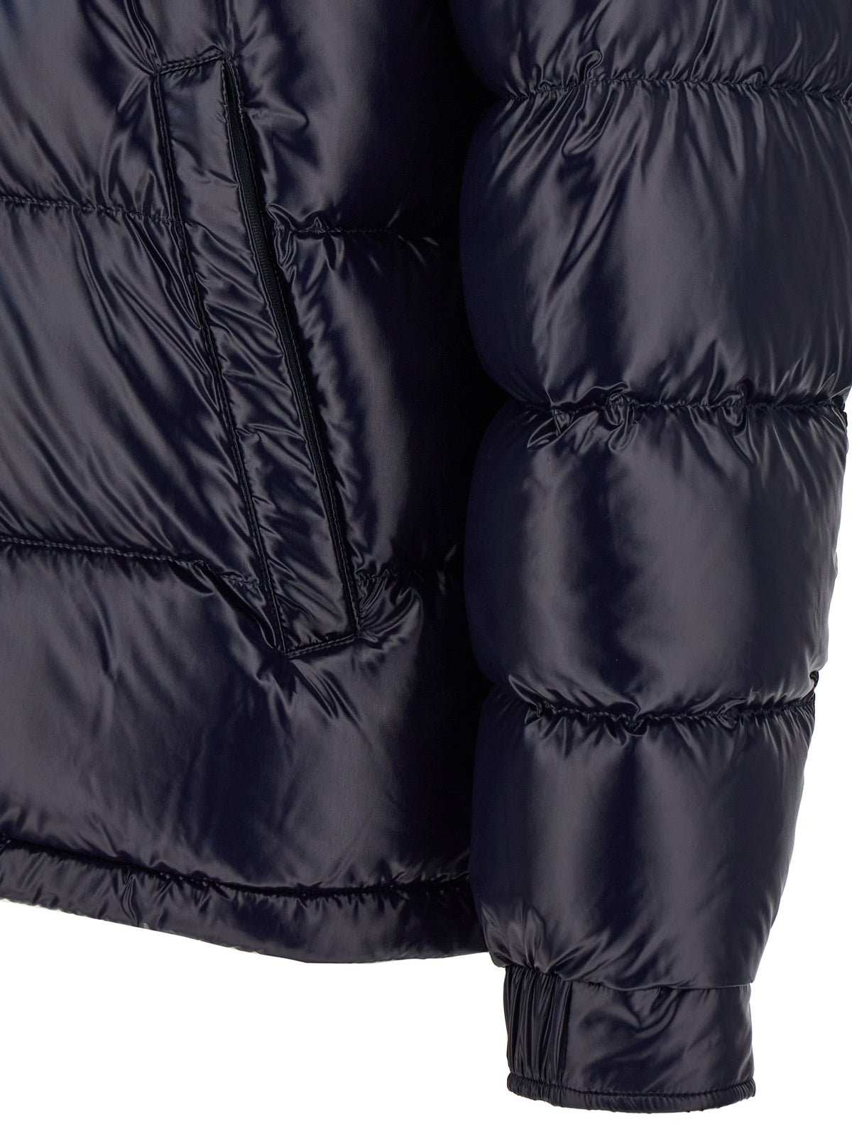 Herno Blue Polyamide Full-Length Jacket