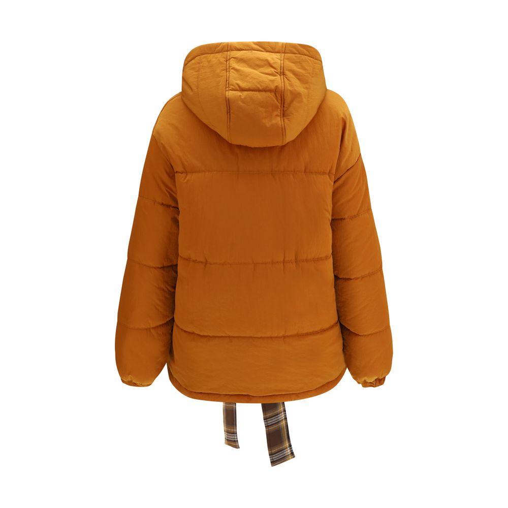 MARBELL Orange Polyamide Full-Length Jacket