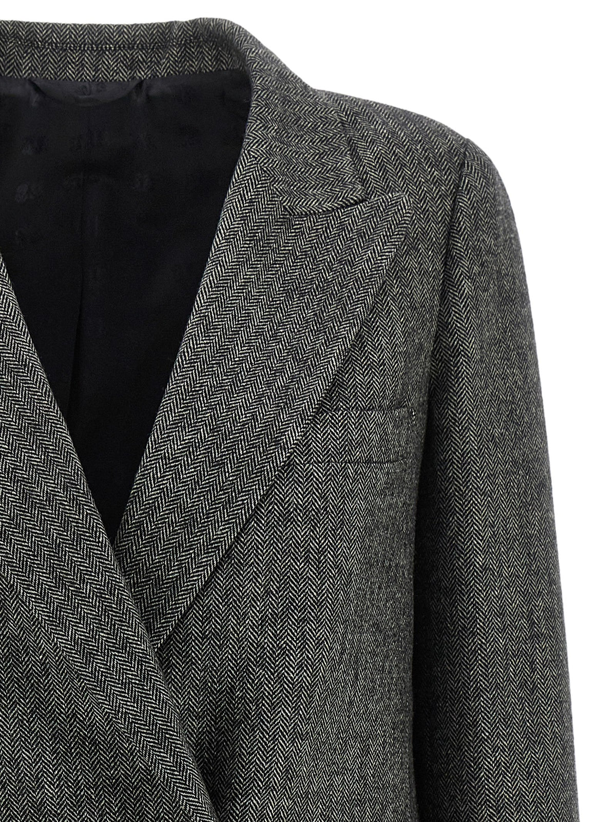 Blazé Milano Gray Virgin Wool Blazer