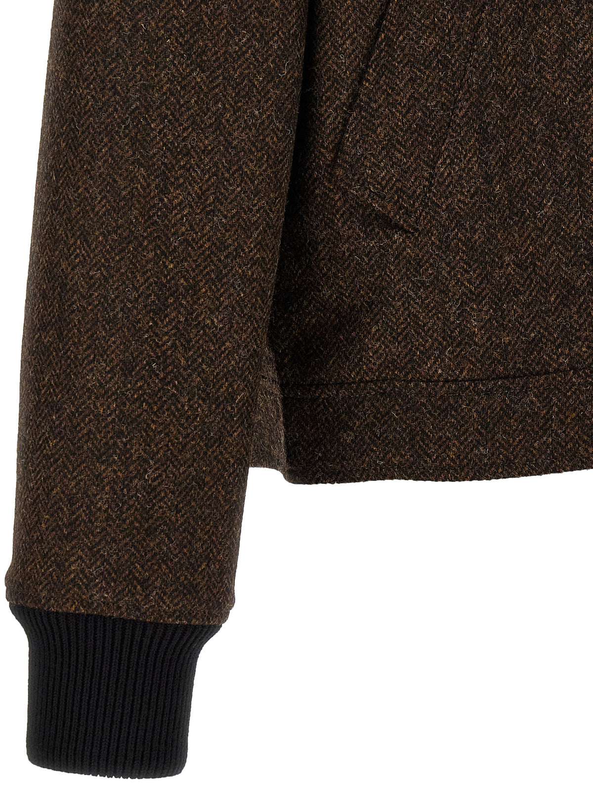 Maison Margiela Brown Wool Bomber