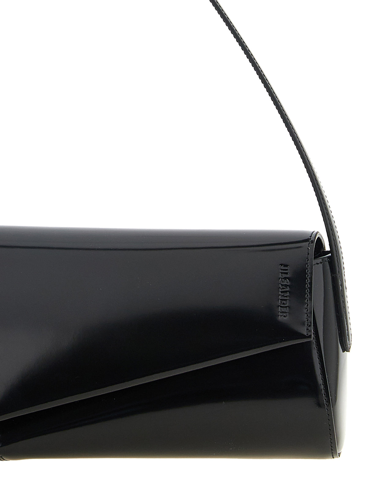 Jil Sander Black Calfskin Shoulder Bag