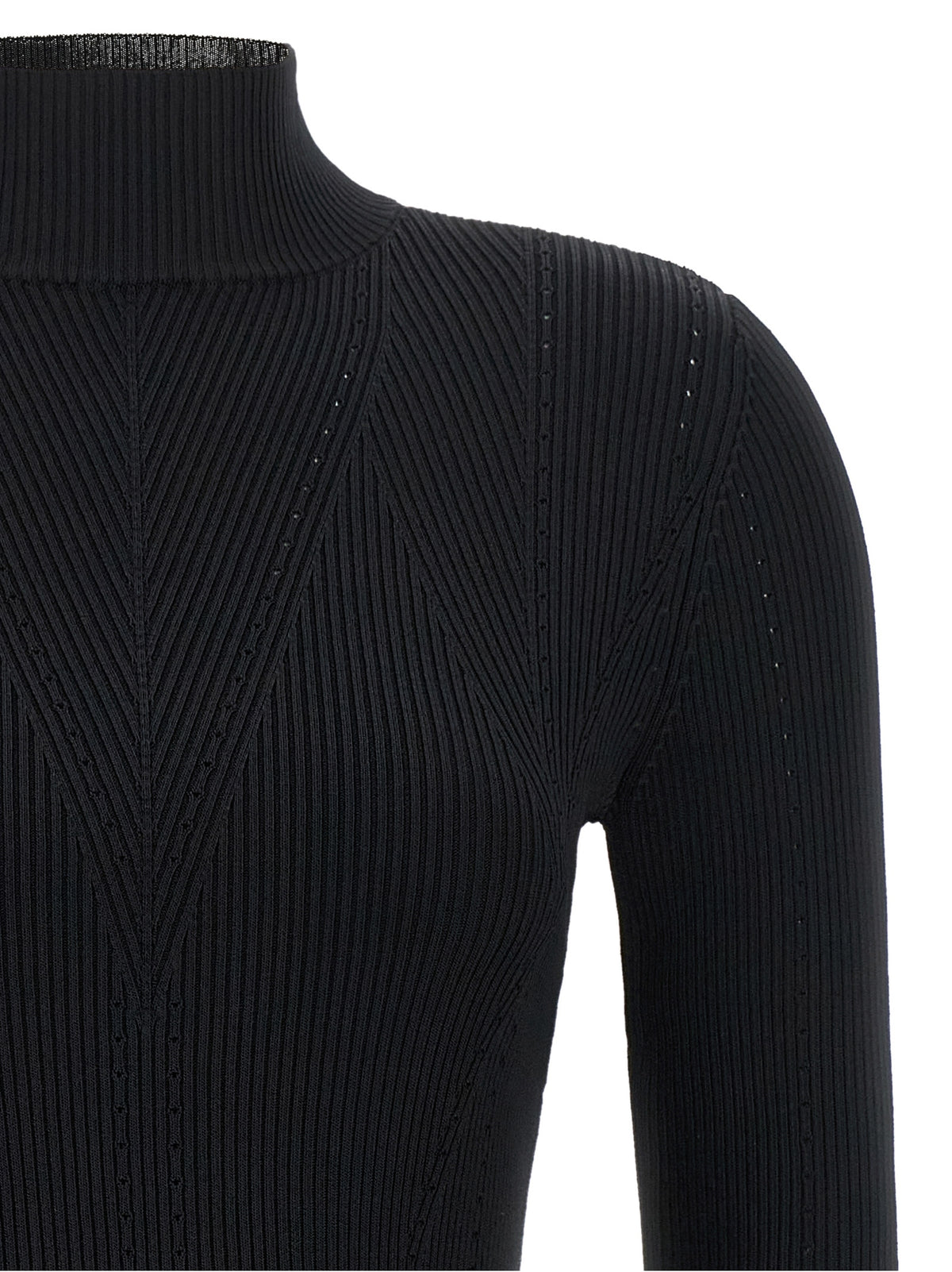 Twinset Black Viscose Cardigan