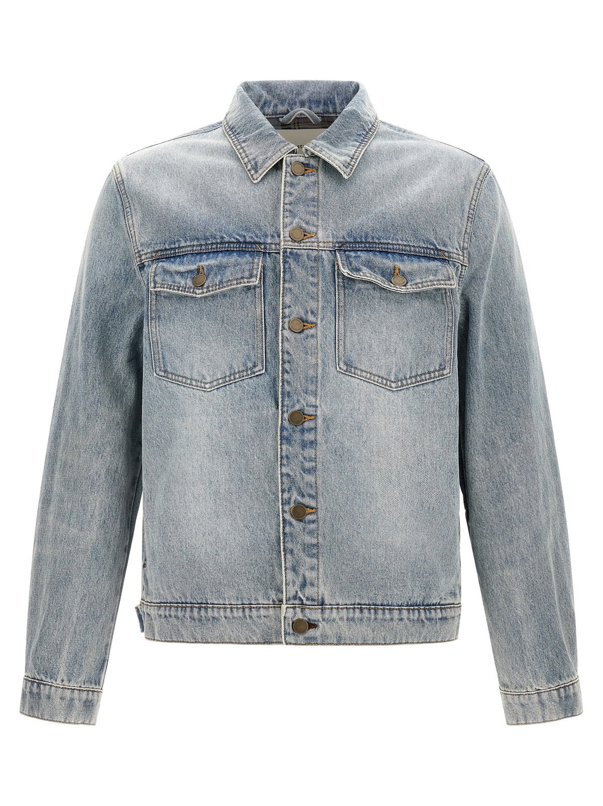 Entire Studios Blue Cotton Denim Jacket