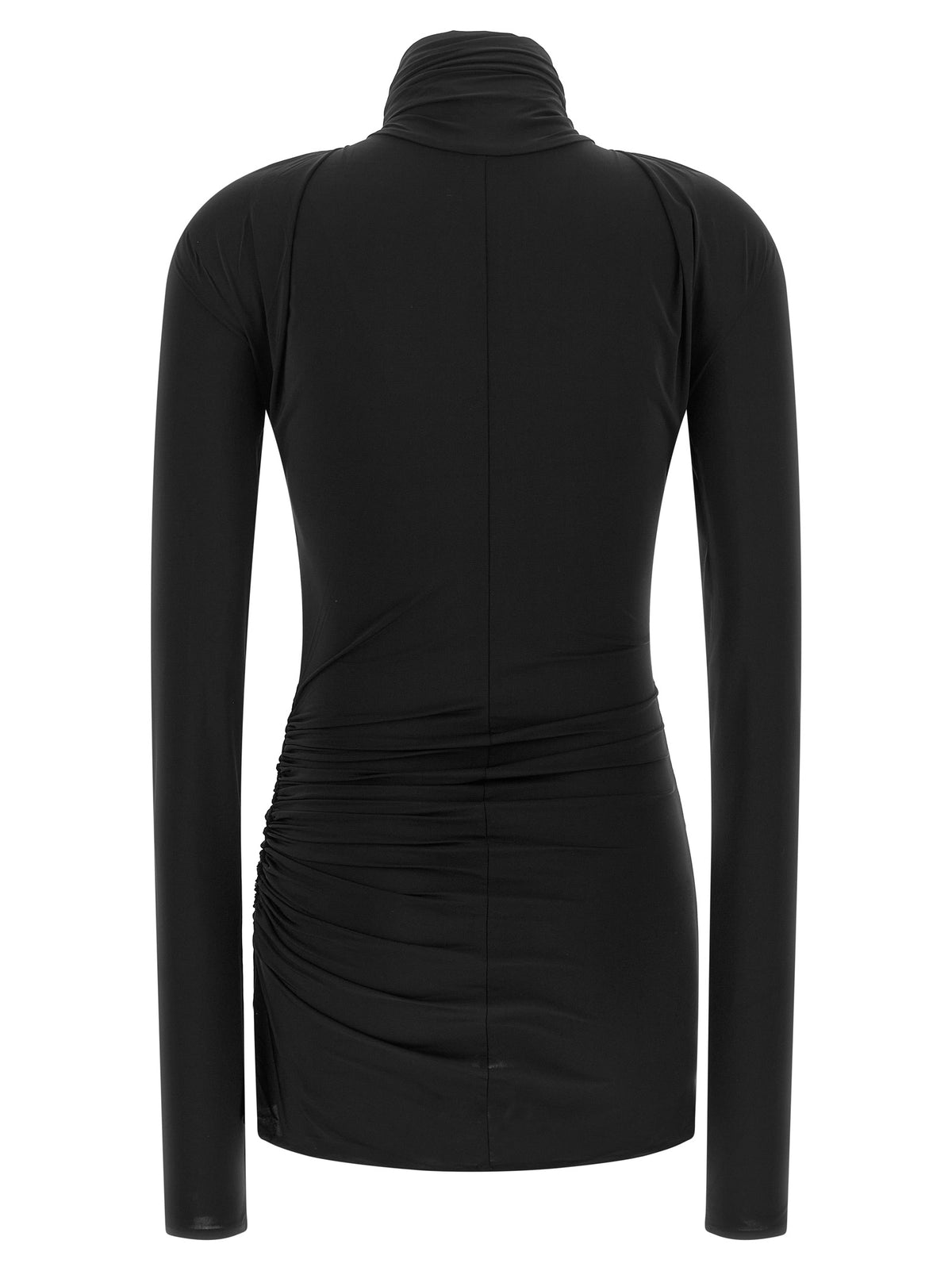 Entire Studios Black Nylon Tank Tops