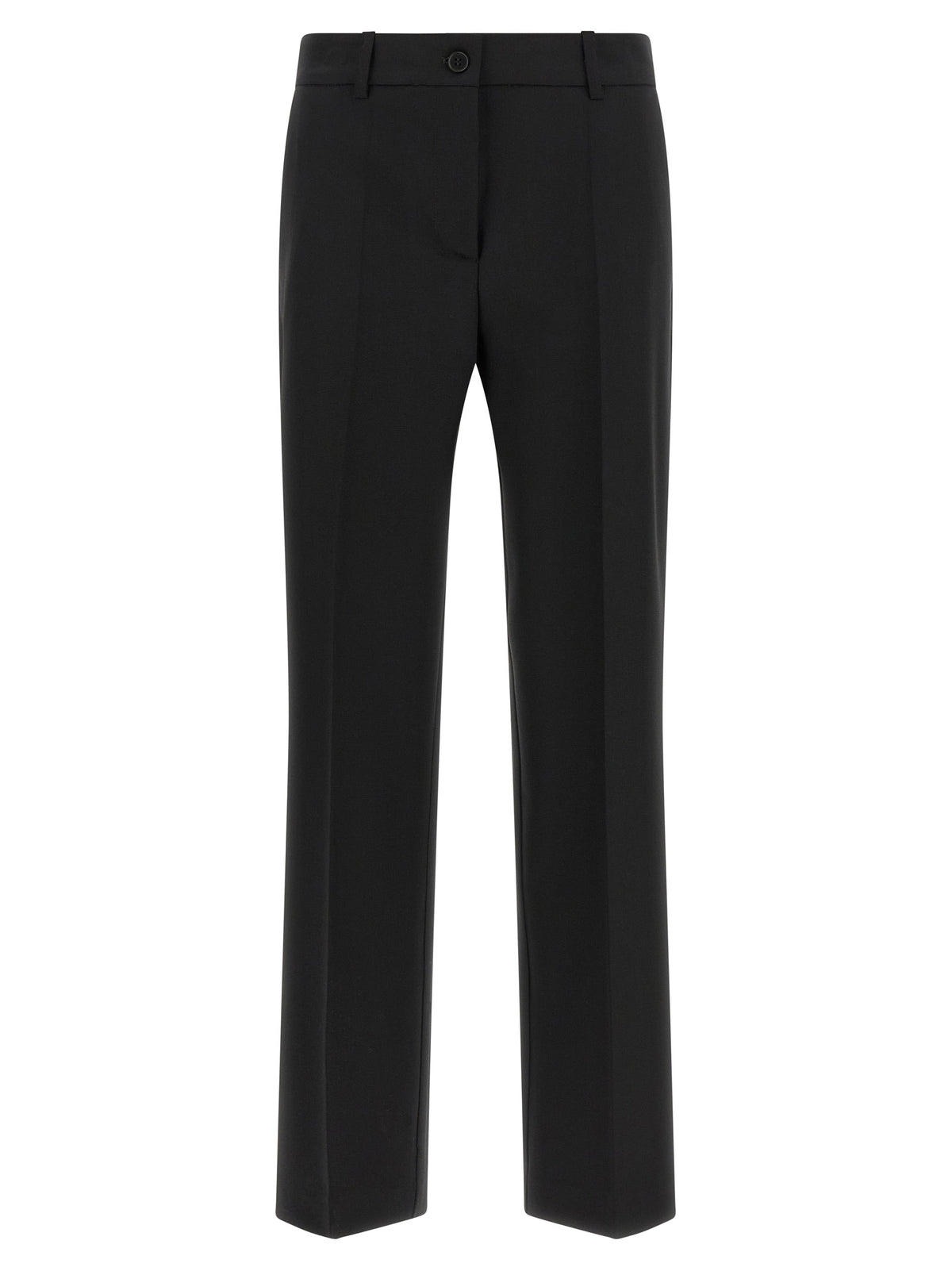 P.A.R.O.S.H. Black Virgin Wool Dress Pants