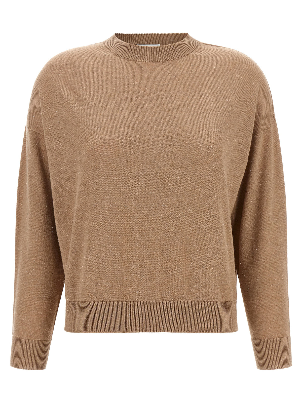 Peserico Beige Virgin Wool Cardigan