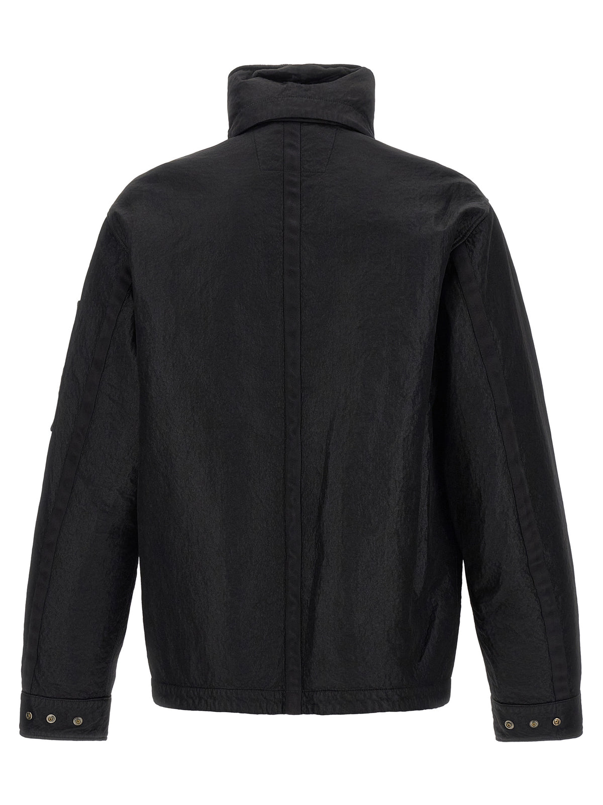 C.P. Company Black Polyamide Shell Jacket