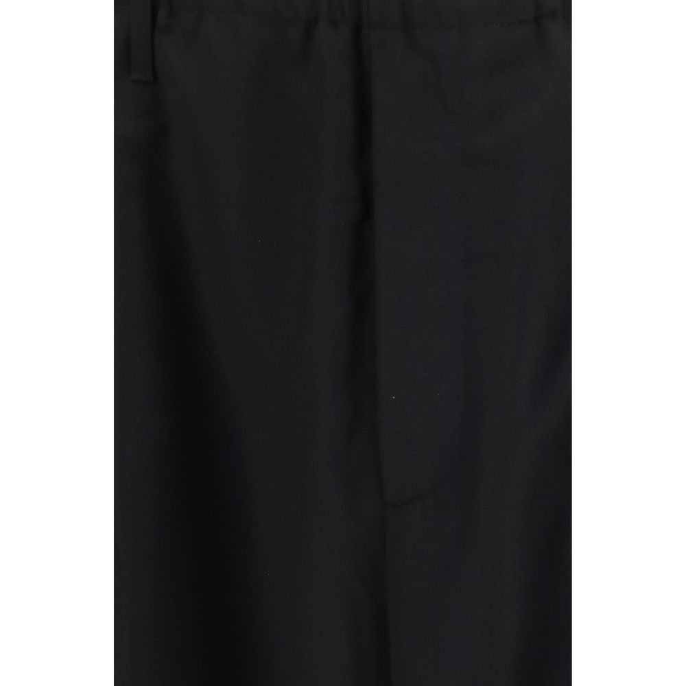 Magliano Black Polyester Casual Pants