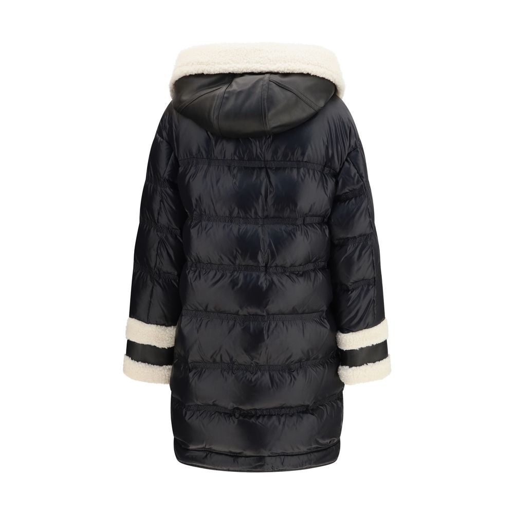 Peuterey Black Polyamide Full-Length Jacket