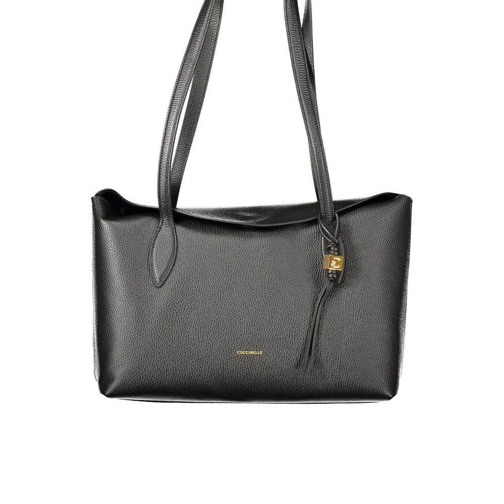 Coccinelle Black Leather Handbag