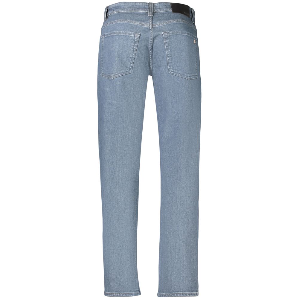 Hugo Boss Blue Cotton Men's Jeans