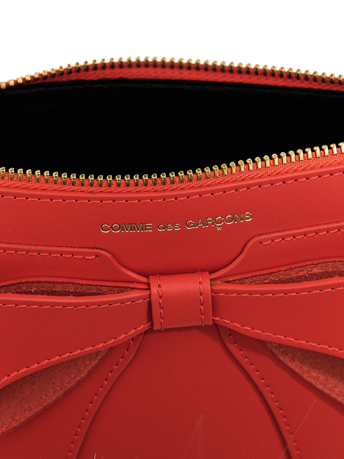 Comme Des Garçons Red Cowhide Cardholder