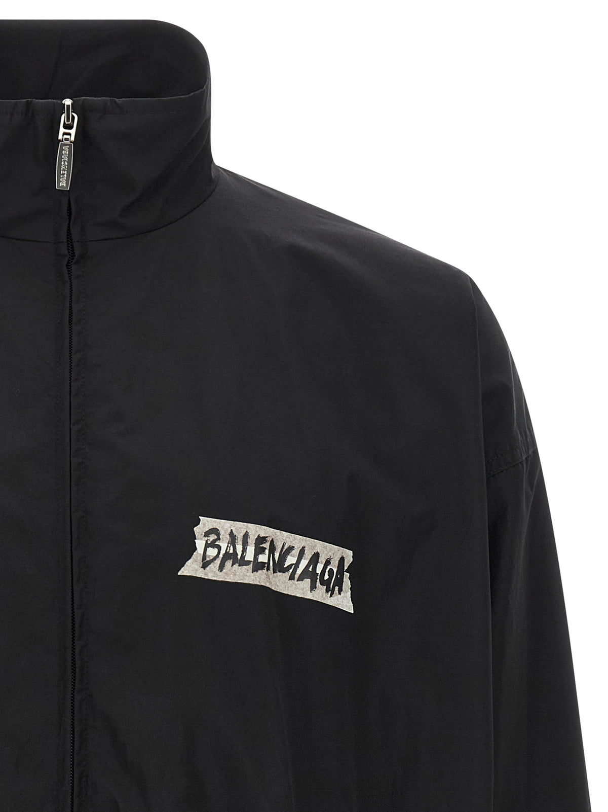 Balenciaga Black Cotton Sweatshirt