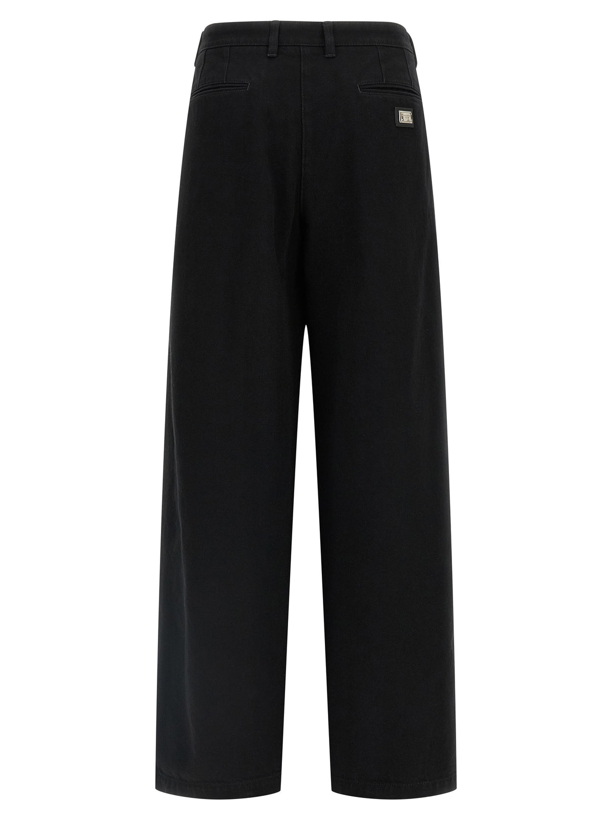 Dolce & Gabbana Black Cotton Jeans Denim