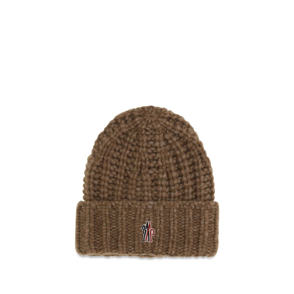 Moncler Grenoble Brown Alpaca Vicugna Pacos Beanie