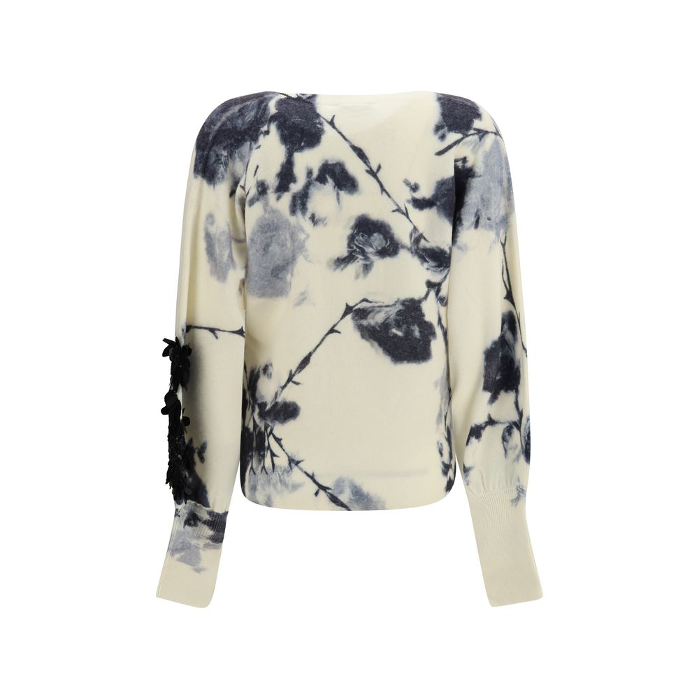 Blumarine Beige Cashmere Sweater