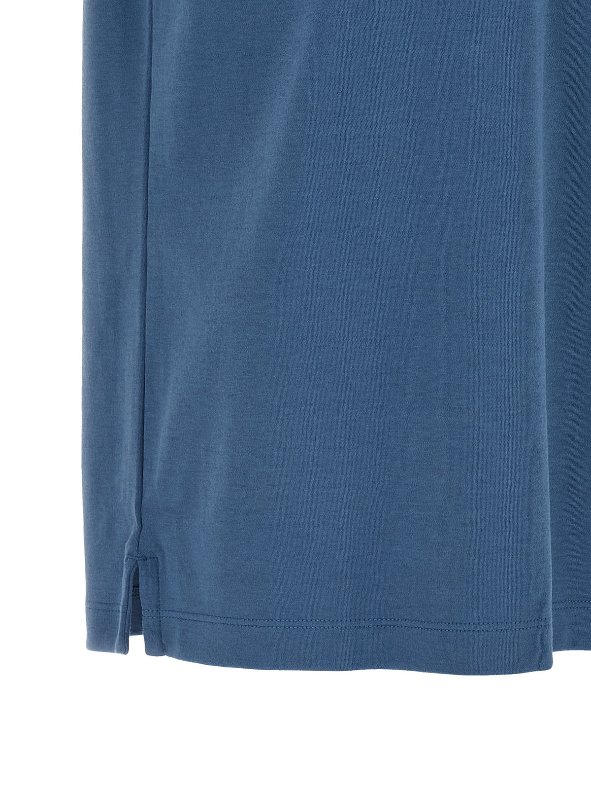 Hugo Boss Blue Cotton Polo Shirt