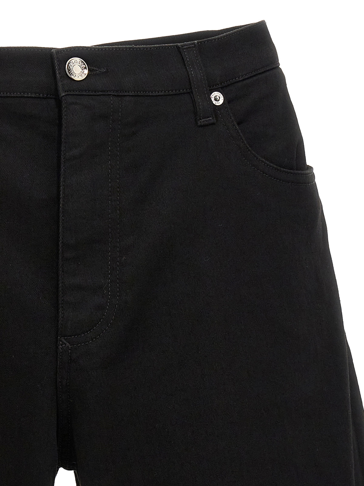 Dolce & Gabbana Black Cotton Bermuda Shorts