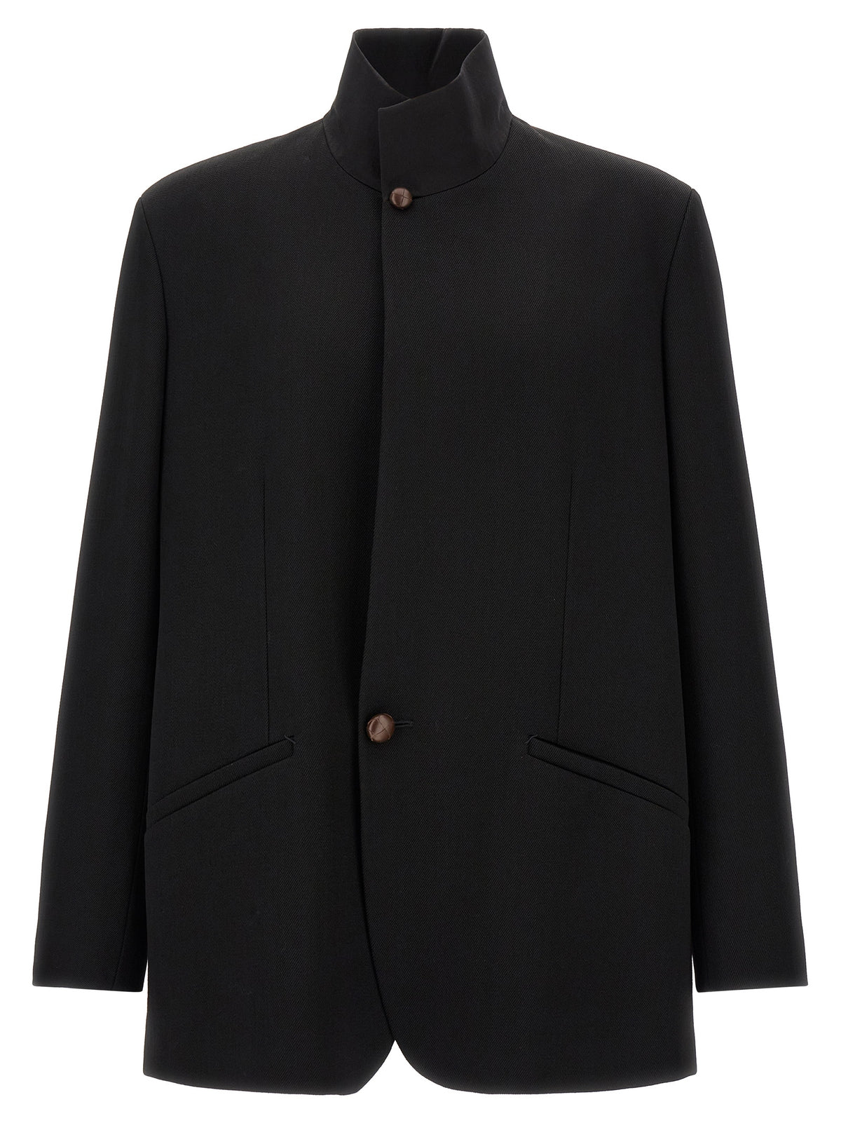 ZEGNA Black Wool Blazer